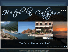 Tablet Screenshot of hotel-la-calypso.com
